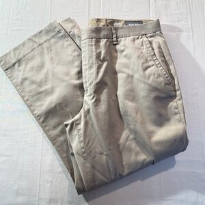 Bonobos Chinos 34x30 Men's Straight Khaki Tan Cotton Trousers Casual Preppy